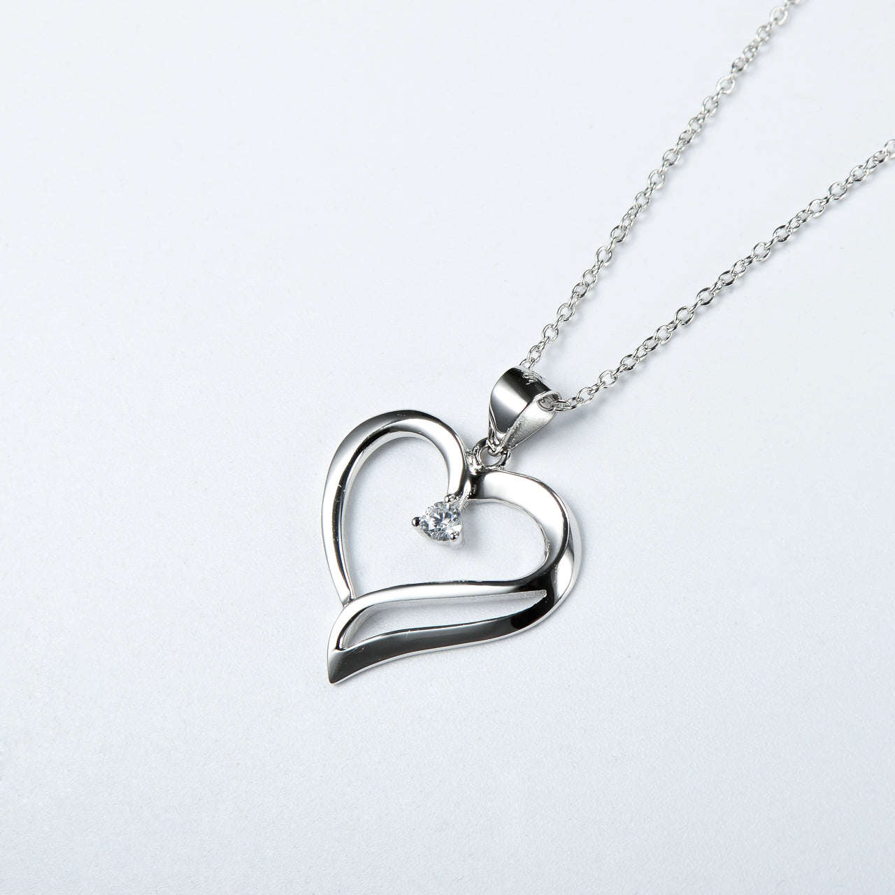 Heart Diamante Necklace