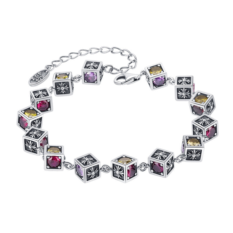 Square Rainbow Bracelet