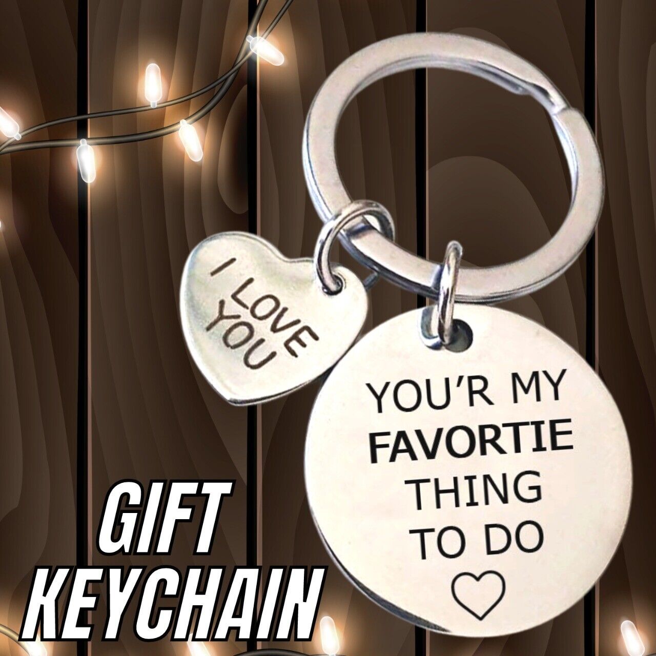 Sexy Romantic Couples Keychain Gift For Her Him Boyfriend Love Keyring Tag