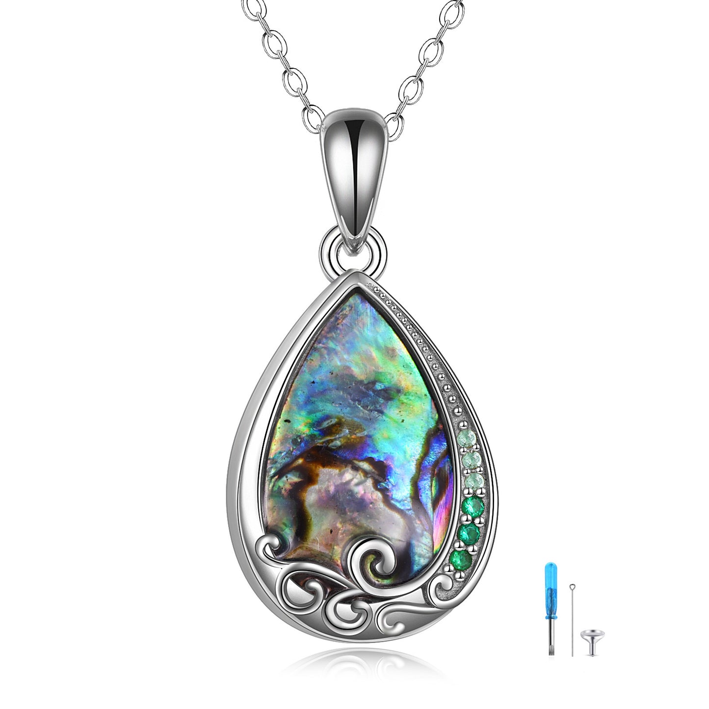 Teardrop Urn Necklace