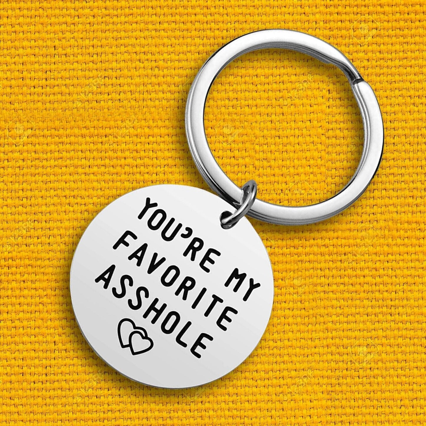 Funny Keychain Novelty Gag Gifts For Him Boyfriend Husband Valentine's Love Tag