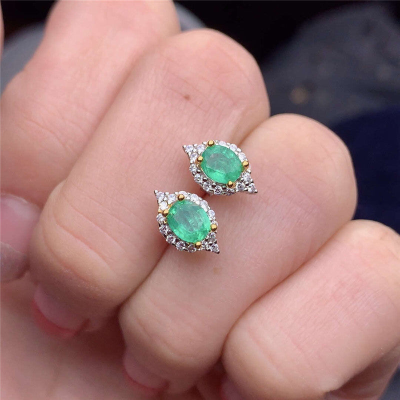 Emerald  Earrings