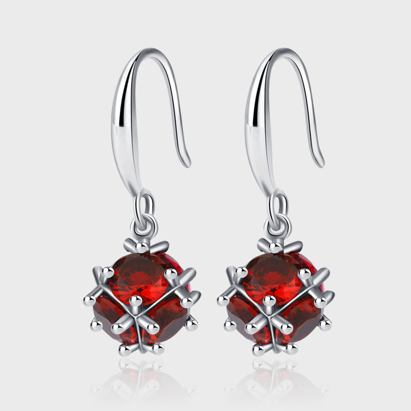 Red Vintage Earrings