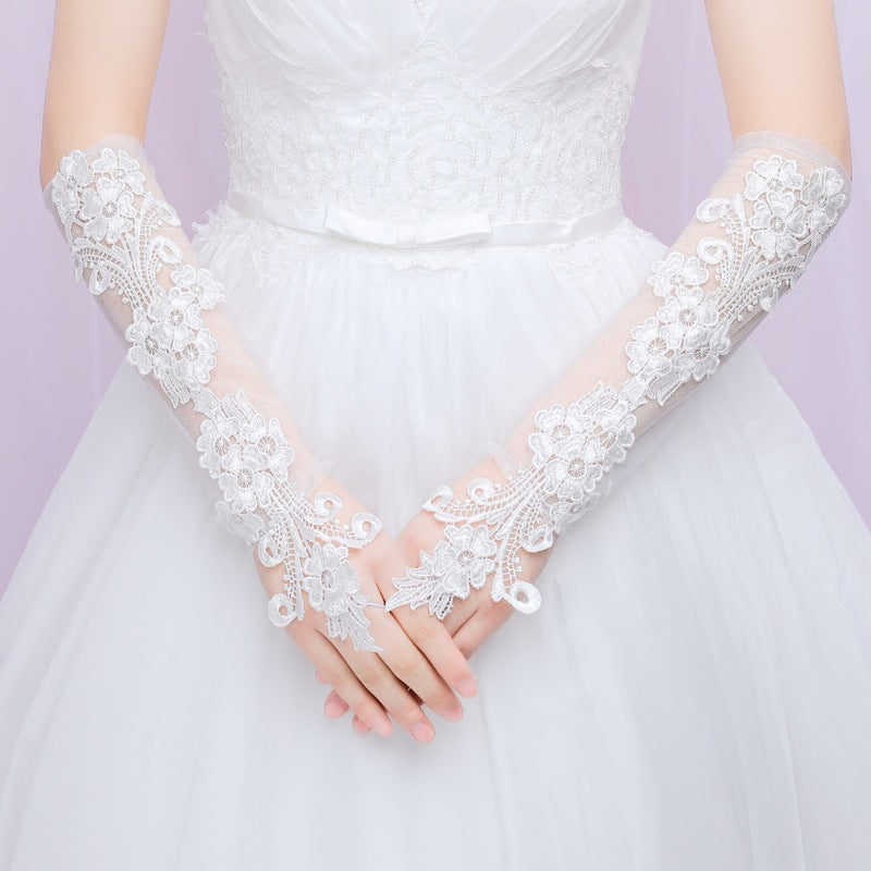 Isla Gloves Wedding Dress