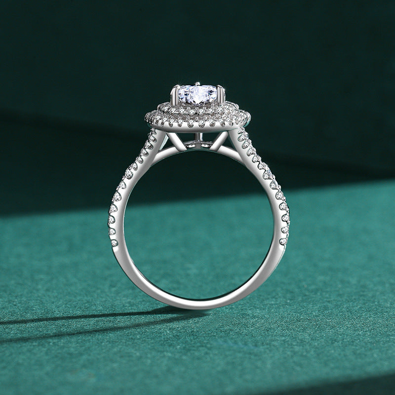 Heart Diamond Ring