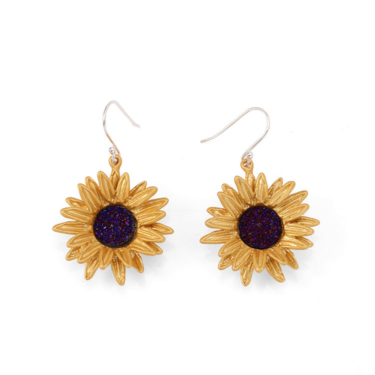 Sunflower Ear Hook