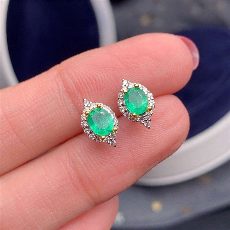 Emerald  Earrings