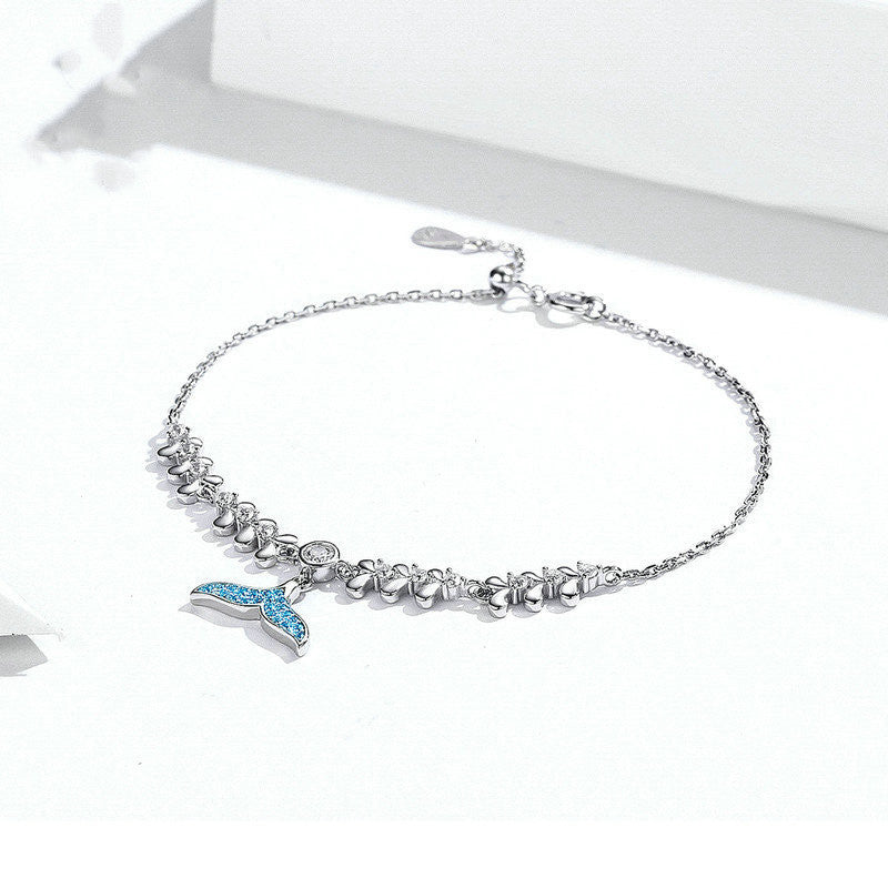 Blue Mermaid Fish Tail Bracelet