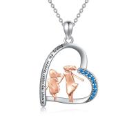 Sister Heart {Always My Sister Forever My Friend} Necklace