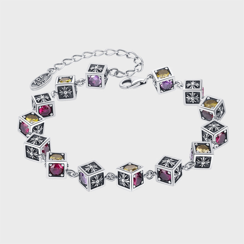 Square Rainbow Bracelet