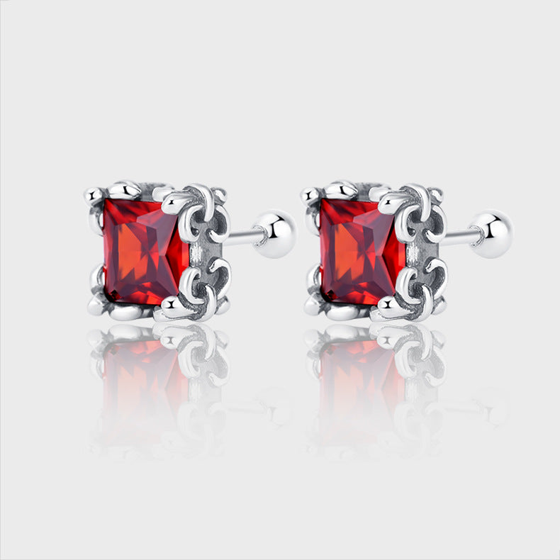 Red Vintage Earrings