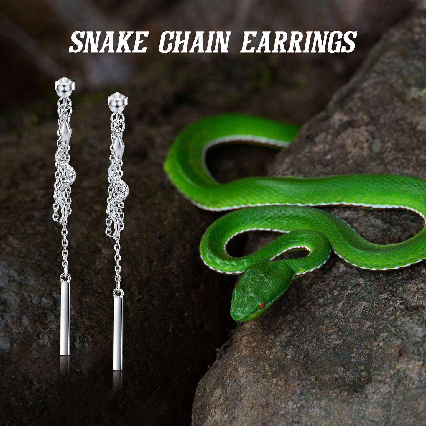 Snake Chain Earrings