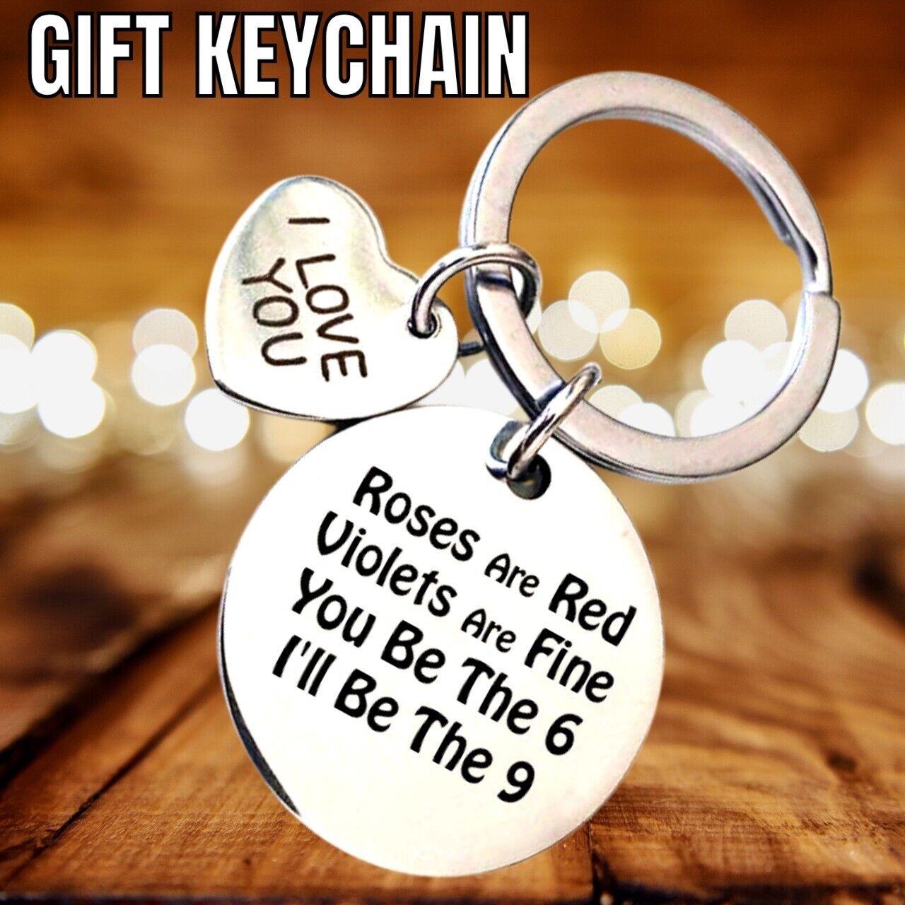 Valentines Day Gift For Girlfriend Him Her Women Wife Girl Ladies Love Keychain