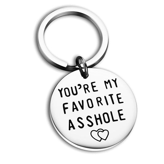 Keychain Novelty Gag Man Gift Valentines Day Funny Gift For Husband Boyfriend