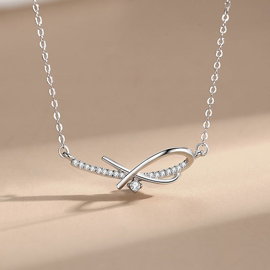 Bow Micro Necklace