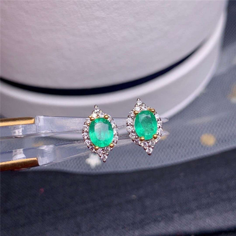 Emerald  Earrings