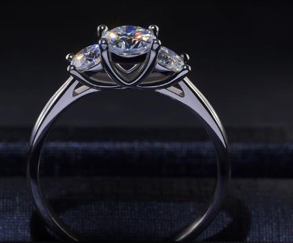 Moissanite Ring